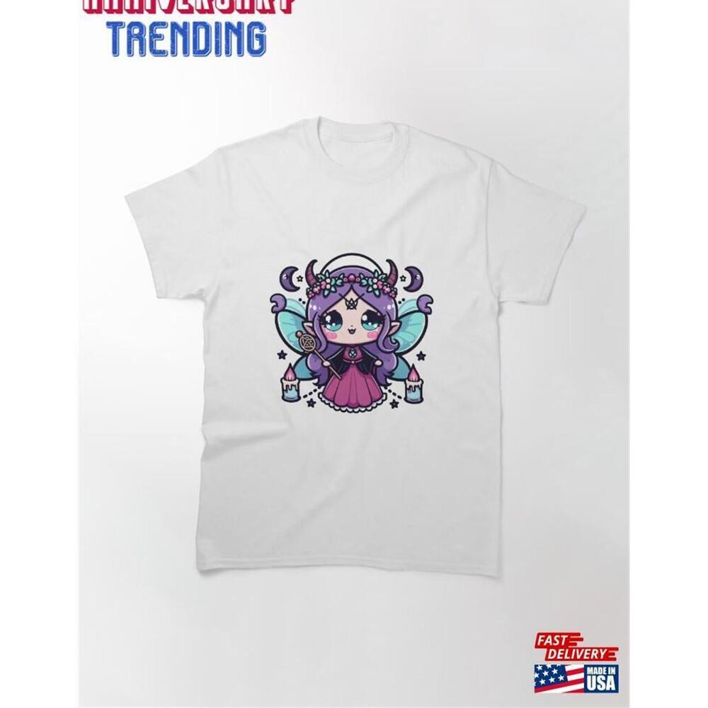 Kawaii Occult Fairy Enchanted Charm Classic Tshirt